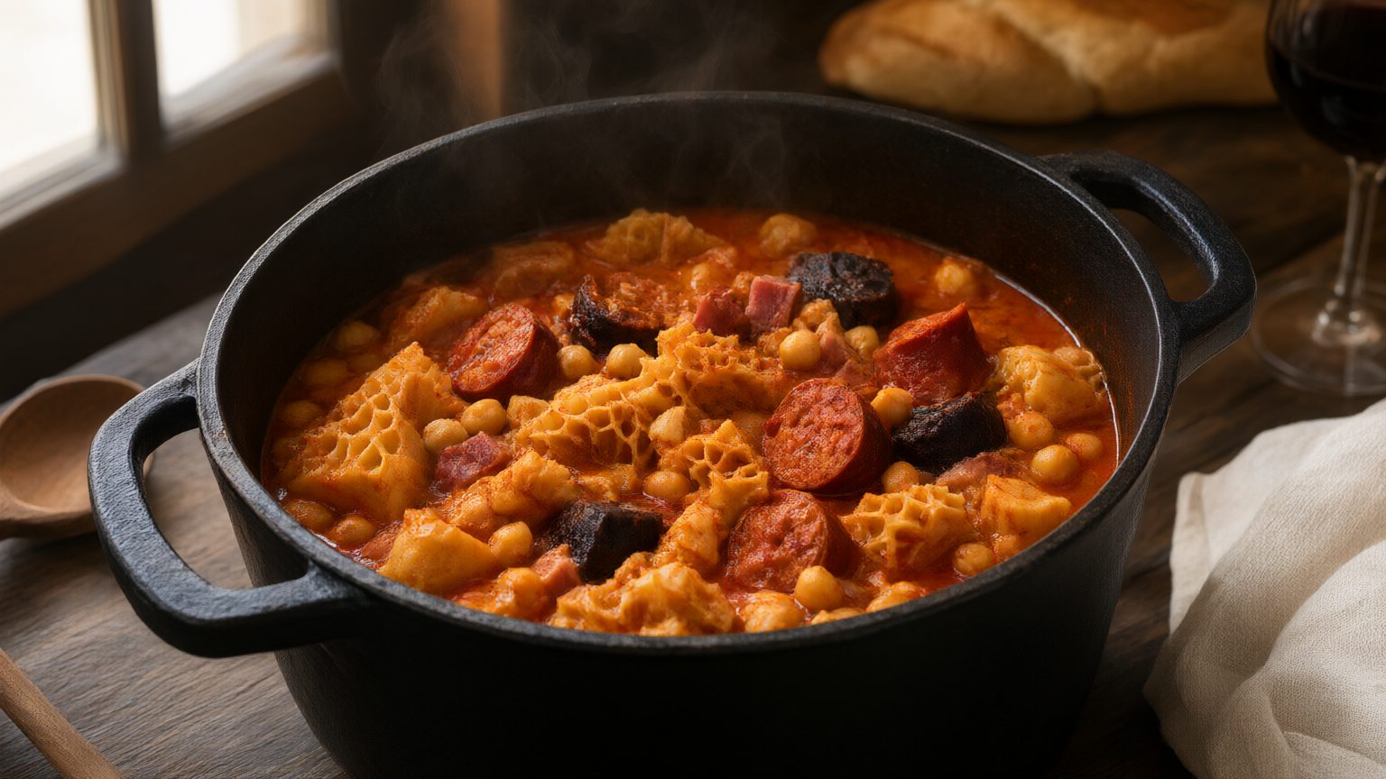 Callos a la madrileña en cocotte