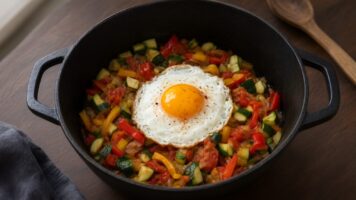 Pisto manchego en cocotte